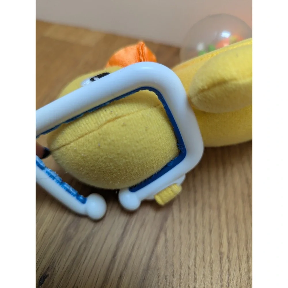 Baby Einstein Busy Bellies Duck rattle teether FLAWS READ no vibrate